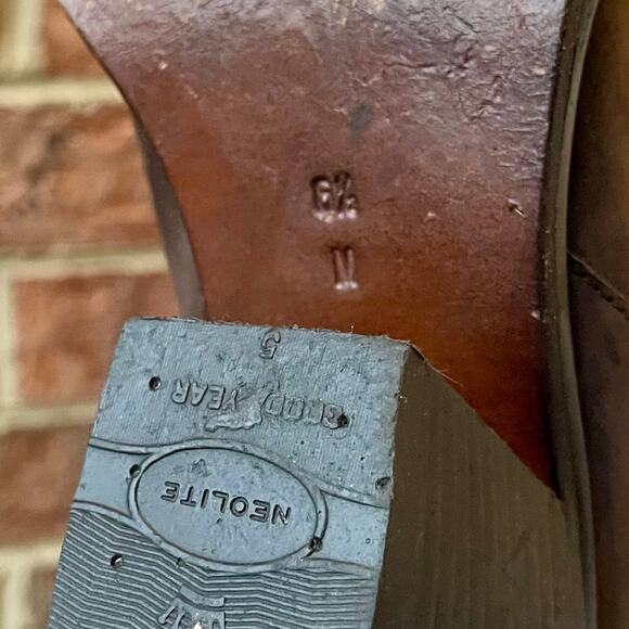 Donald J Pliner Western Couture Collection Noel Brown Boots 6.5 - Picture 9 of 10